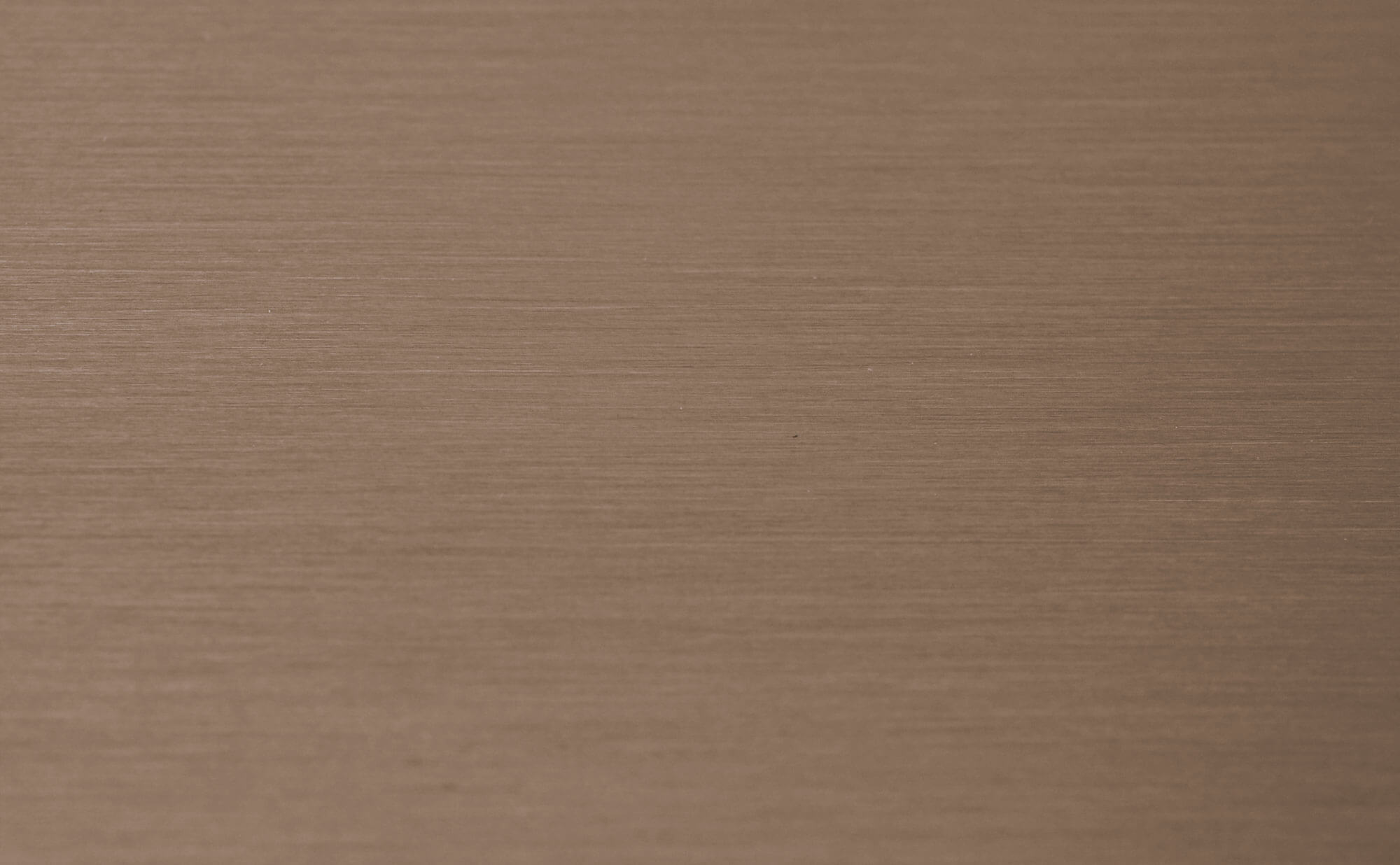 Brushed rose gold
